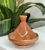 Tagine 13cm gravée – Finition dorée 10 carats